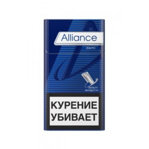 Заказать сигареты блоками Alliance Demi