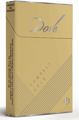 Заказать сигареты блоками Dove Compact Gold