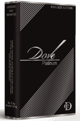 Заказать сигареты блоками Dove Platinum
