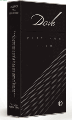 Заказать сигареты блоками Dove Slim Platinum